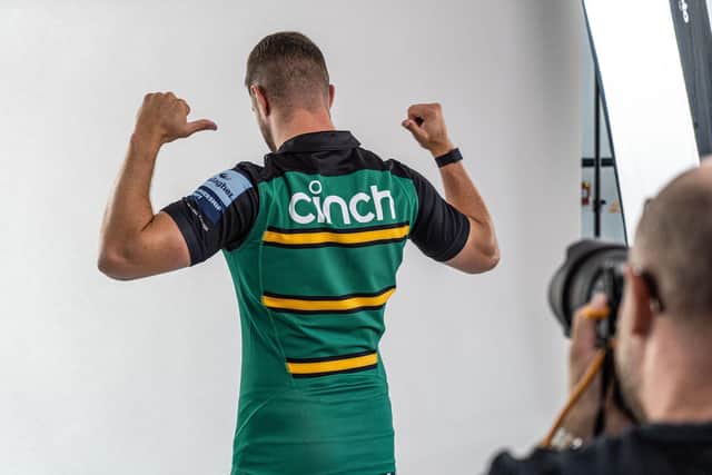 A different angle of Saints' fresh strip
