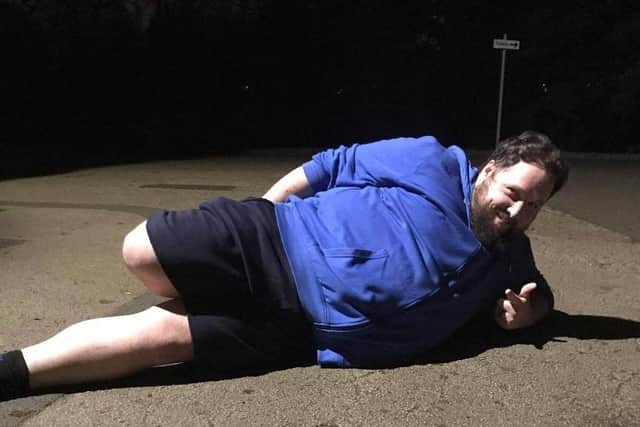Edd says the classes have improved his physical and mental health