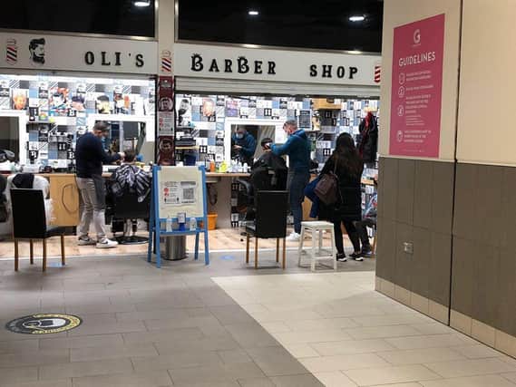 Oli's Barber Shop opens for business