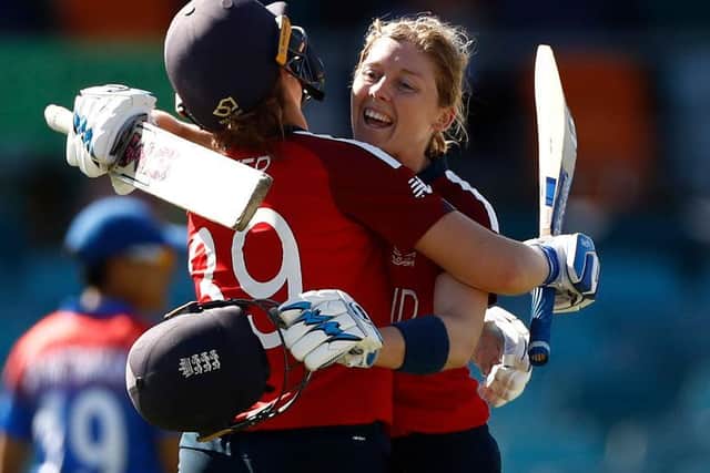 England skipper Heather Knight