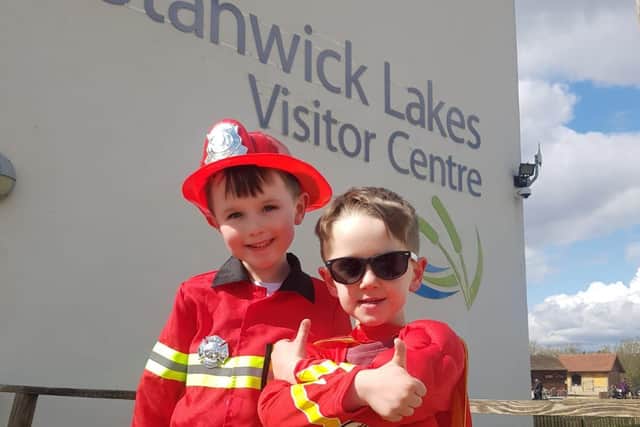 l-r Austin and Albie