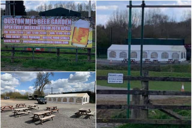 'Duston Mills Beer Garden' hopes to hold a weekly event every Friday, Saturday and Sunday starting this weekend.