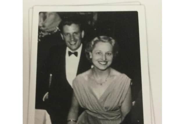 Eric and Dorothy at a dance in 1958.