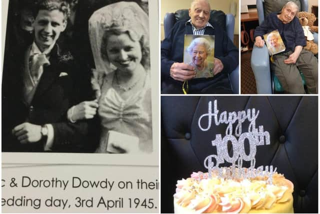 Northampton couple Eric and Dolly Dowdy both turned 100 this week.