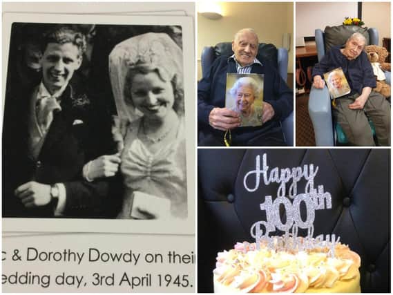 Northampton couple Eric and Dolly Dowdy both turned 100 this week.