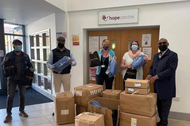 Castilian Street-based charity CPPP has donated 50 sleeping bags to the Northampton Hope Centre.