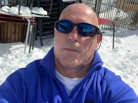 McConnell took this selfie on one of his trips abroad and posted it on his public social media page.