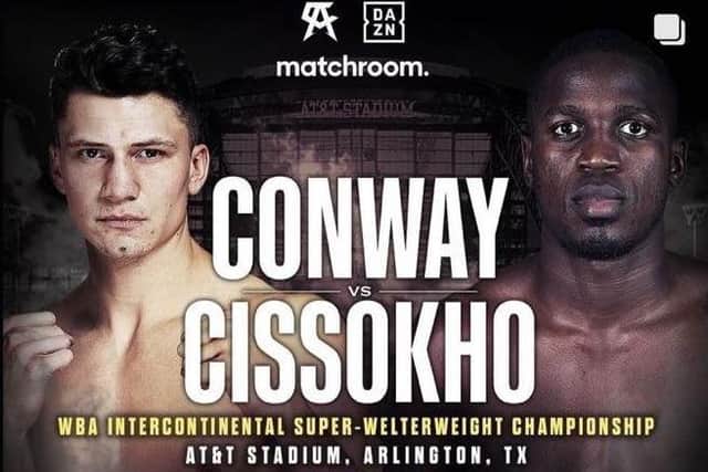 Kieron Conway will fight Souleymane Cissokho