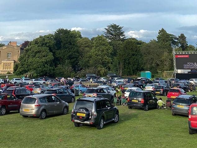 The Drive-in cinema is making a comeback to Delapre Abbey.