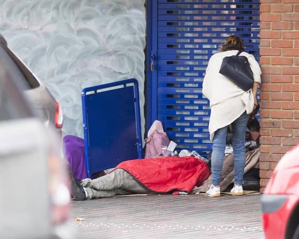 The new provision hopes to help rough sleepers with addiction problems. (File picture).