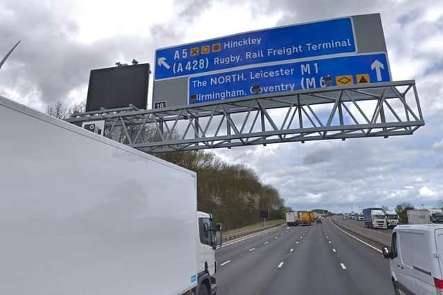 Roche cut across three lanes of the M1 at 100mph in a bid to escape from police