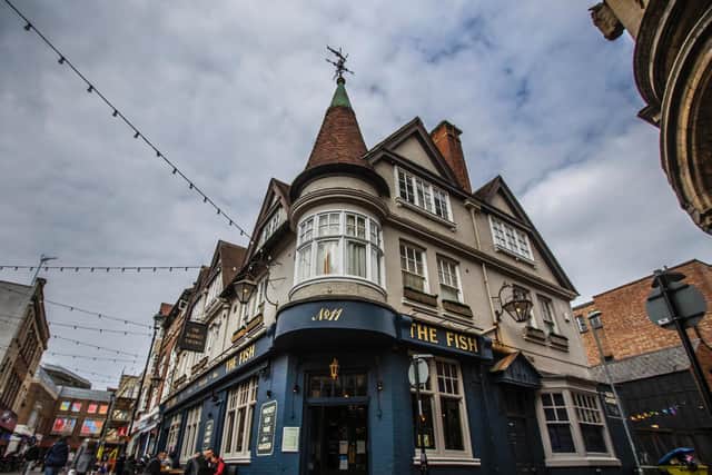The Fish pub, formerly The Market Tavern, on Fish Street reopened on Monday after the lockdown. Photo: KIrsty Edmonds