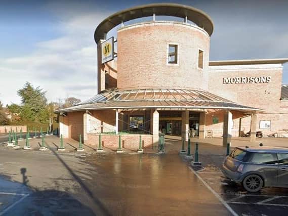 A woman in distress called the police from the Morrisons car park in Kettering