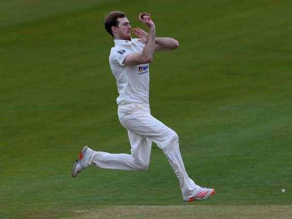 Tom Taylor is being rested for the County's current four-day clash with Glamorgan