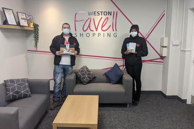Lee and Lorraine Lewis from The Lewis Foundation are among the charities to be supported by Weston Favell Shopping Centre