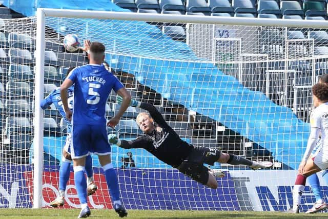 Vadaine Oliver scores against his former club.
