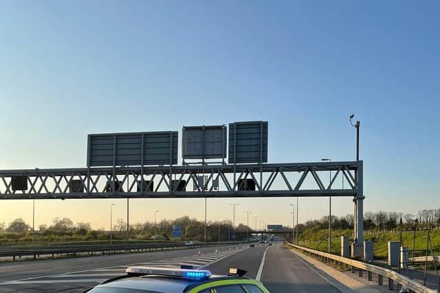 The A14 tonight