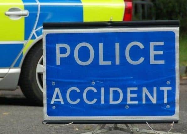 Emergency services are dealing with a smash blocking the Bedford Road just outside Northampton