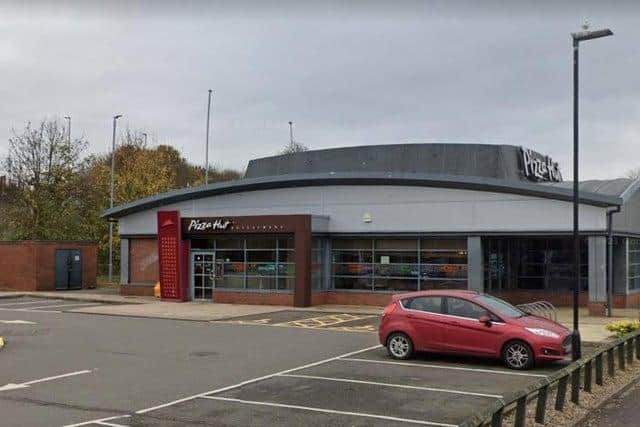 The former Pizza Hut restaurant will be converted into the Tim Hortons coffee outlet