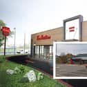 3-D artist's impression of what the Tim Hortons will look like