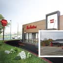 3-D artist's impression of what the Tim Hortons will look like