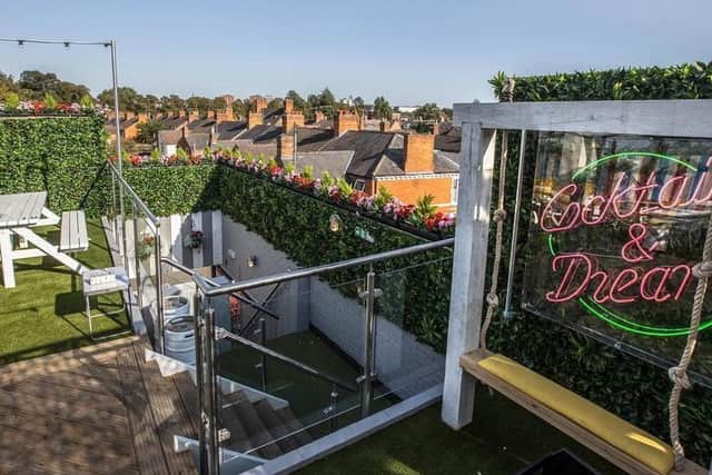 The application for Jimmy's Sports Bar in Harlestone Road seeks to vary the premises licence by licensing for the sale of alcohol for consumption on the premises on the roof terrace area.