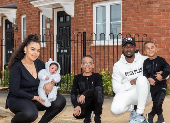 The Jones family are moving into a brand new Northamptonshire home thanks to the Help to Buy scheme