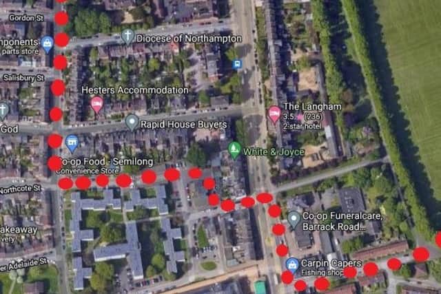 Police mapped out the route taken by three young girls from the Racecourse to Semilong on Tuesday