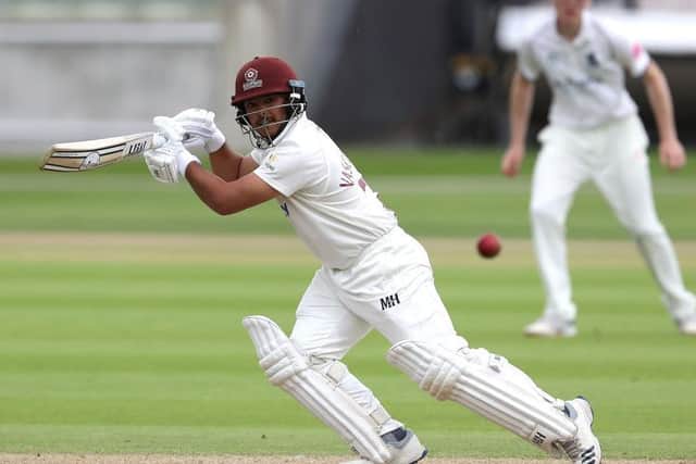 Northants batsman Ricardo Vasconcelos