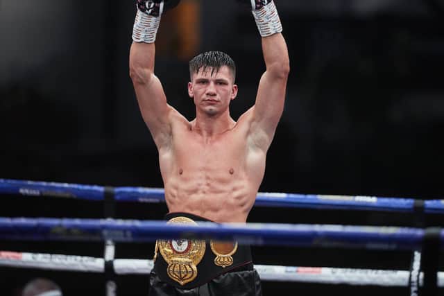 Northampton boxer Kieron Conway won his WBA Intercontinental super-welterweight title last August