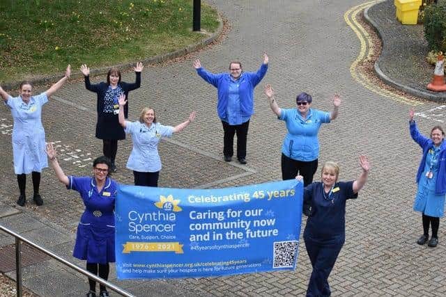 Cynthia Spencer celebrates its 45th birthday as a charity this year.