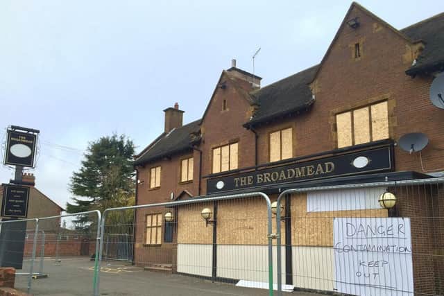 The Broadmead pub closed in 2016 and the building was demolished shortly after.