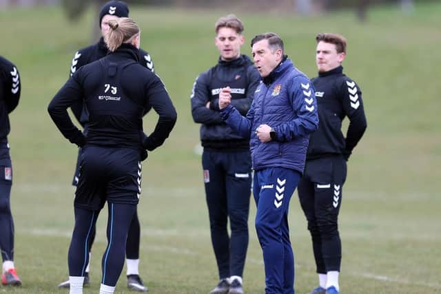 Jon Brady takes training at Moulton College.