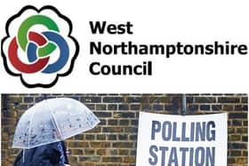 Voters will choose the first ever members of West Northamptonshire Council today (Thursday, May 6)