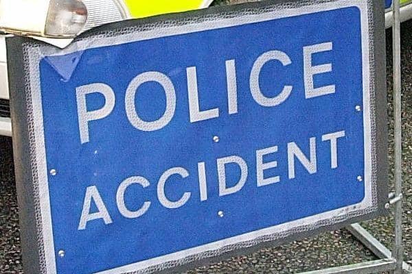 There has been a crash on the A14.