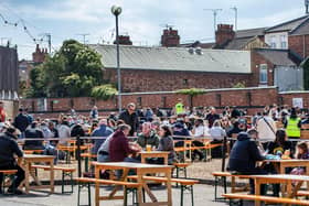 Crowds of people flocked to visit the popular street food pop-up over the bank holiday weekend.