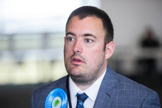 Conservative ward member for Parklands on Northampton Town Council, Mike Hallam