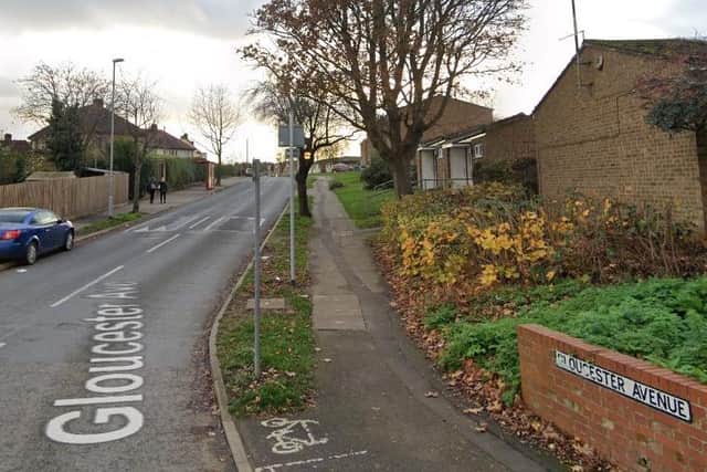 The would-be thief was seen running along Gloucester Avenue towards Towcester Road