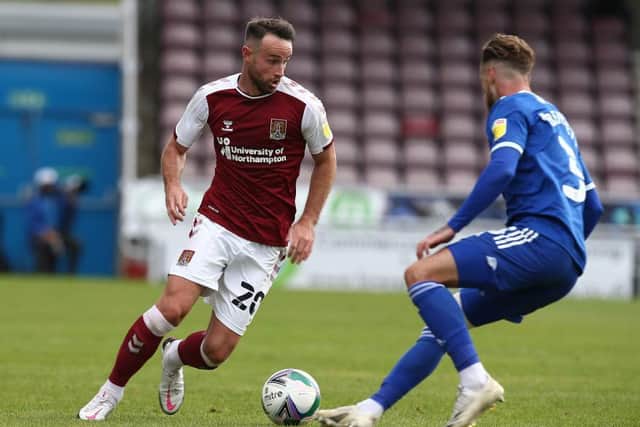 Matt Warburton leaves the Cobblers after two years at the club