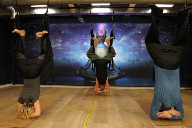 It can also help to alleviate back tension.