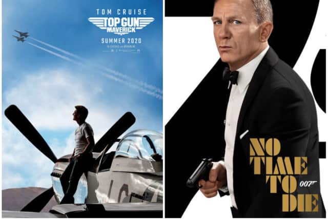 The latest Bond instalment and Tom Cruise's return to the skies as Maverick were both due for release in 2020