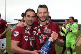 Marc Richards, now first-team coach at the Cobblers, knows what it takes to win promotion.