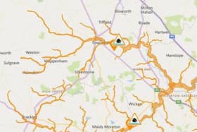 Two flood alerts are in force in the south of Northamptonshire.