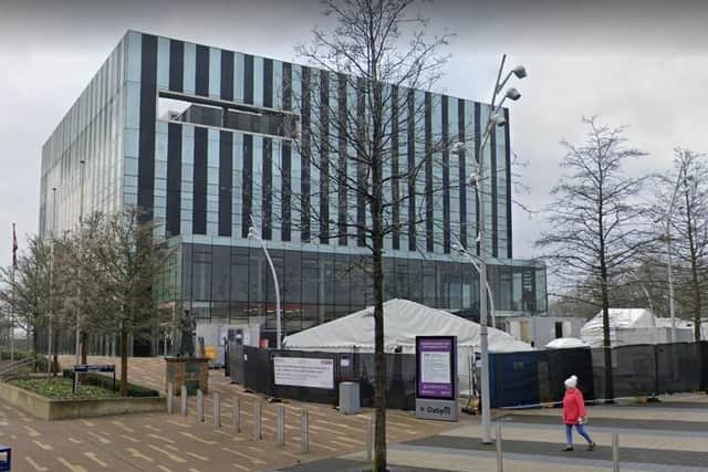 Corby test centre