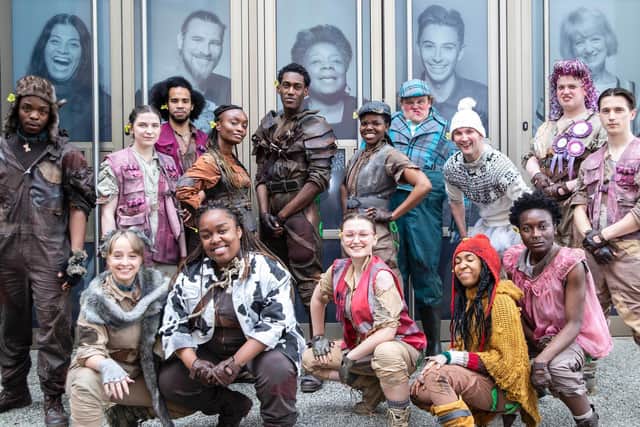 The cast of Animal Farm is ready to welcome back audience to the Royal & Derngate for the first time in more than a year. Photo: Kirsty Edmonds.