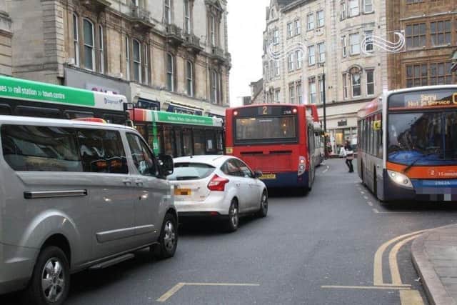 Drapery bus lane