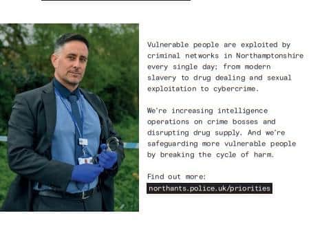 The force will also focus on serious organised crime.