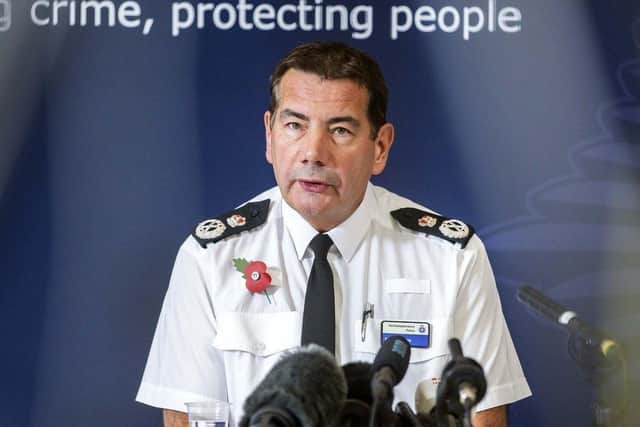 Chief Constable Nick Adderley. (File picture).