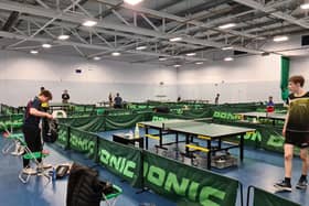 Westfield Table Tennis Club was the setting for the Northants County Junior & Cadet Tournament