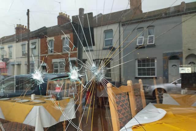 The Earl Street restaurant was vandalised following the County Elections on May 6.